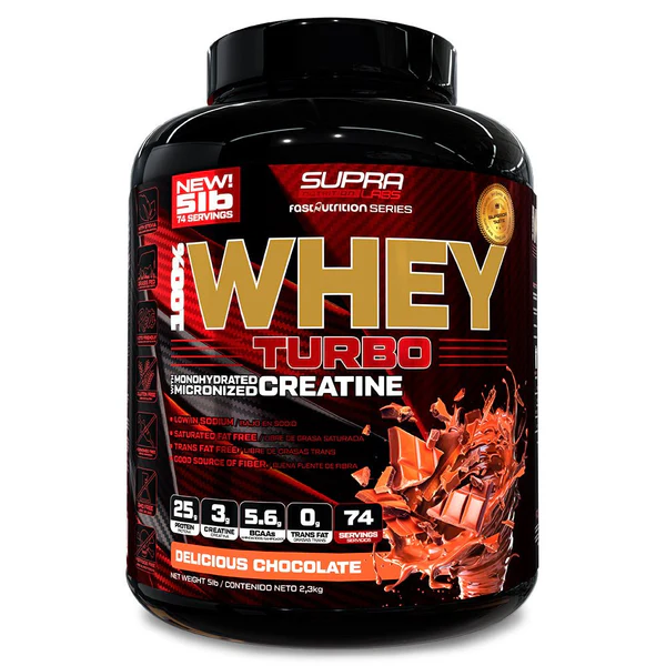 Whey Turbo con Creatina 5 Lbs